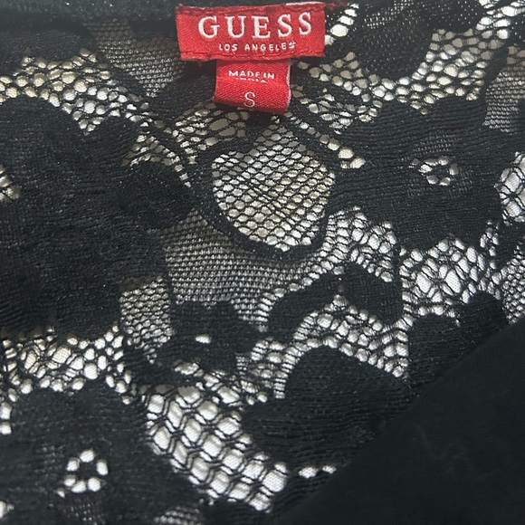 Guess Black Lace Bodysuit size small - Picture 4 of 5
